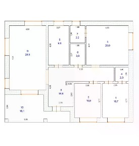 Продается 1-этажный дом, 136 м²