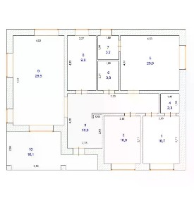 Продается 1-этажный дом, 136 м²