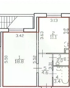 Продается 1-комн. квартира, 39,9 м²