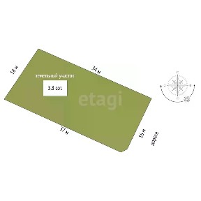 Продается участок, 5,8 сот.