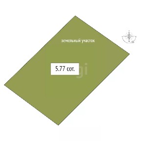 Продается участок, 5,77 сот.