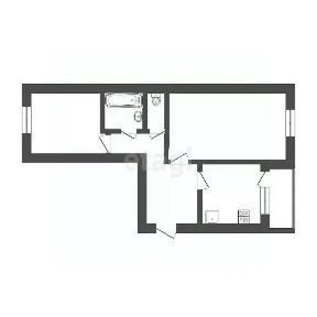 Продается 2-комн. квартира, 53,5 м²