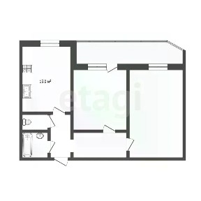 Продается 2-комн. квартира, 59 м²