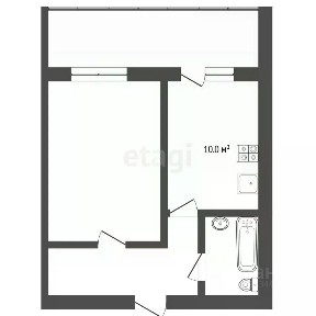 Продается 1-комн. квартира, 34,8 м²