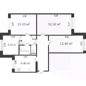Продается 4-комн. квартира, 74 м²