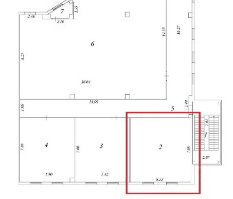 Сдается офис, 45,7 м²