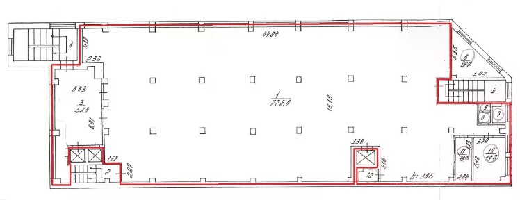 Сдается помещение свободного назначения, 869 м²