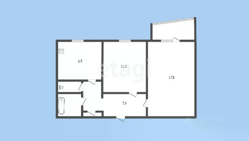 Продается 2-комн. квартира, 49 м²