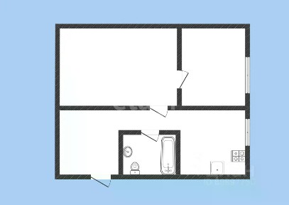 Продается 1-комн. квартира, 34,7 м²