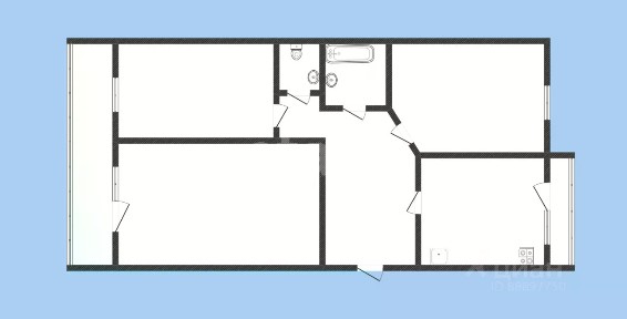 Продается 3-комн. квартира, 93,2 м²