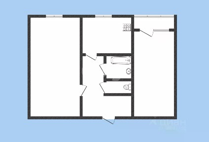 Продается 2-комн. квартира, 44,7 м²
