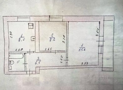 Продается 2-комн. квартира, 40,1 м²