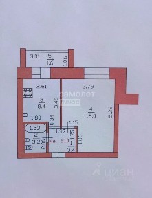 Продается 1-комн. квартира, 33 м²