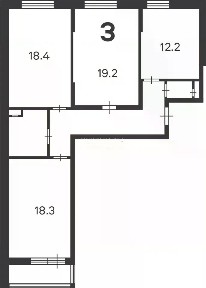 Продается 3-комн. квартира, 86,4 м²