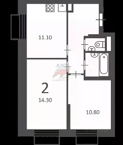 Продается 2-комн. квартира, 48 м²