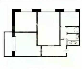 Продается 3-комн. квартира, 49,1 м²