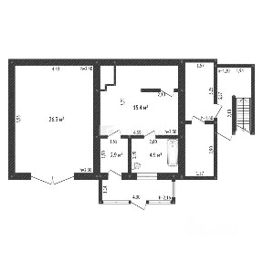 Продается 2-этажный дом, 101 м²