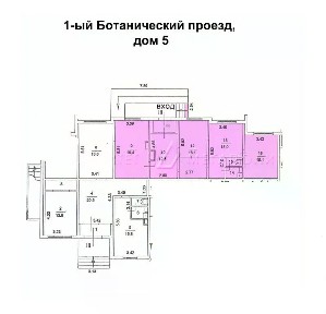 Москва, СВАО, р-н Свиблово, 1-й Ботанический проезд, 5