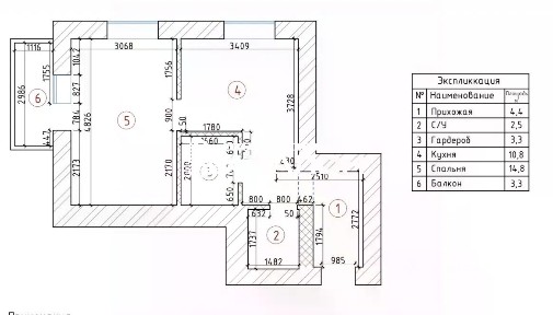 Продается 1-комн. квартира, 37,1 м²
