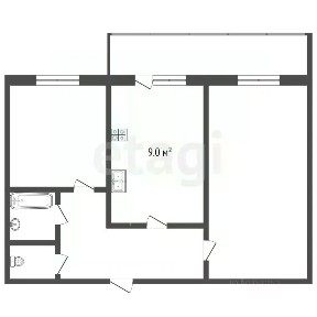 Продается 2-комн. квартира, 48,9 м²