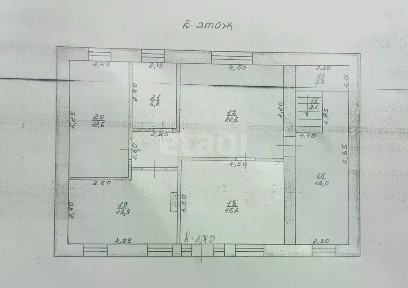 Продается 2-этажный дом, 120 м²