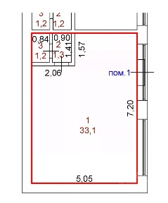 Сдается помещение свободного назначения, 35 м²