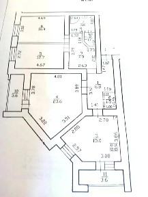 Продается 3-комн. квартира, 93 м²