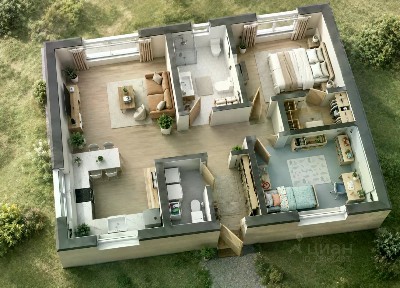 Продается 1-этажный дом, 80 м²