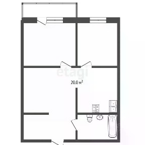 Продается 2-комн. квартира, 57 м²