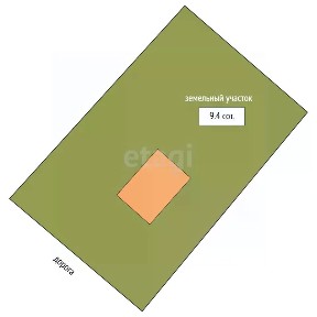 Продается 1-этажный дом, 37,5 м²