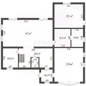 Продается 3-этажный дом, 692,7 м²