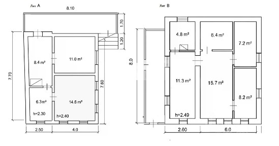 Продается 1-этажный дом, 116,3 м²
