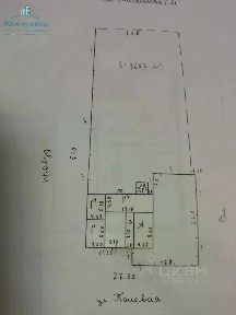 Продается 1-этажный дом, 31,55 м²