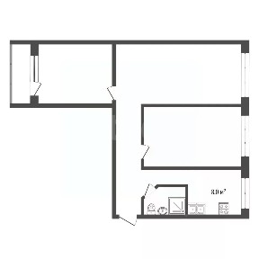 Продается 3-комн. квартира, 59,1 м²