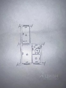 Продается 2-комн. квартира, 42,7 м²
