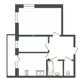 Продается 2-комн. квартира, 62,6 м²