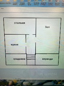 Сдается 1-этажный дом, 55 м²