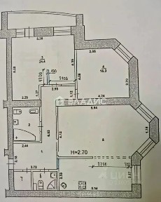 Продается 3-комн. квартира, 112,2 м²