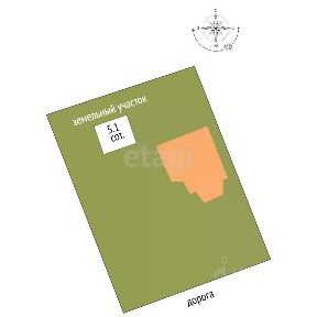 Продается 2-этажный дом, 75 м²