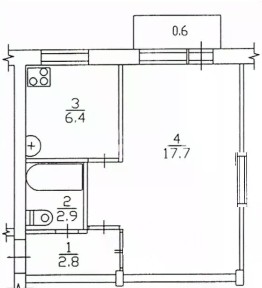 Продается 1-комн. квартира, 31 м²