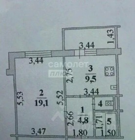 Продается 1-комн. квартира, 37 м²