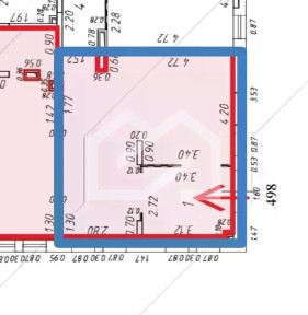 Сдается помещение свободного назначения, 52,8 м²