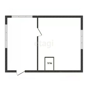 Продается 1-этажный дом, 20 м²