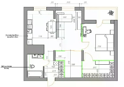 Продается 2-комн. квартира, 50,6 м²