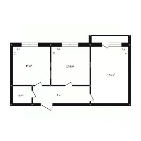 Продается 2-комн. квартира, 68 м²