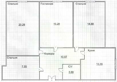 Продается 4-комн. квартира, 87 м²