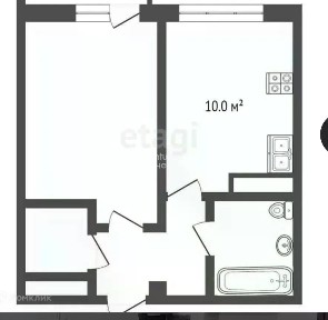 Продается 1-комн. квартира, 32,1 м²
