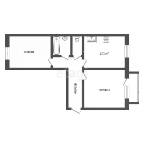 Продается 2-комн. квартира, 82 м²