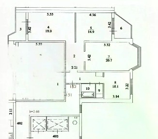 Продается 3-комн. квартира, 82 м²