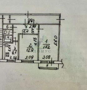 Продается 2-комн. квартира, 47 м²